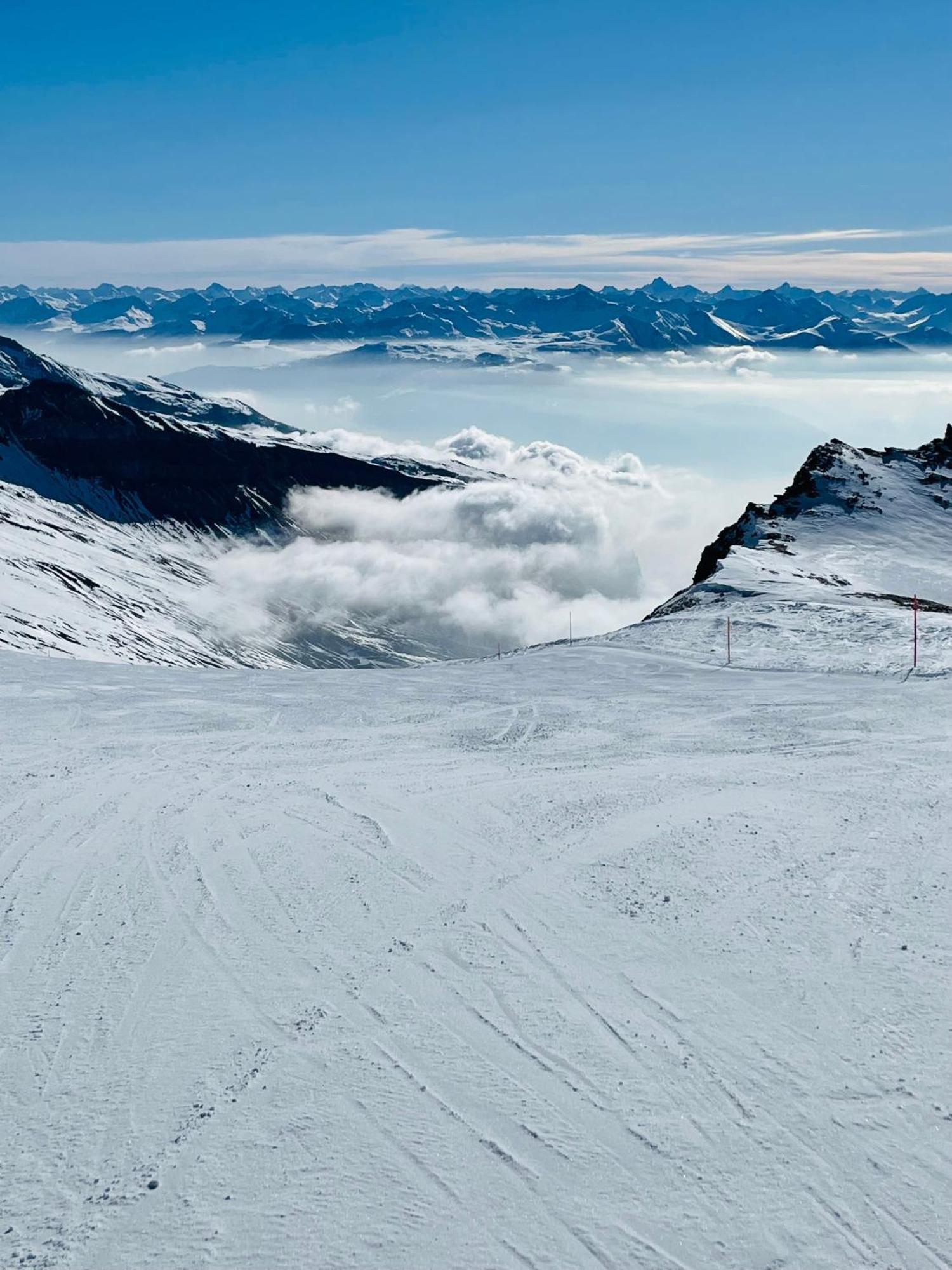 Ferienwohnung 3,5 Zimmer direkt an Ski- und Bikepiste Flims Exterior foto